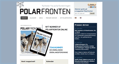 Desktop Screenshot of polarfronten.dk